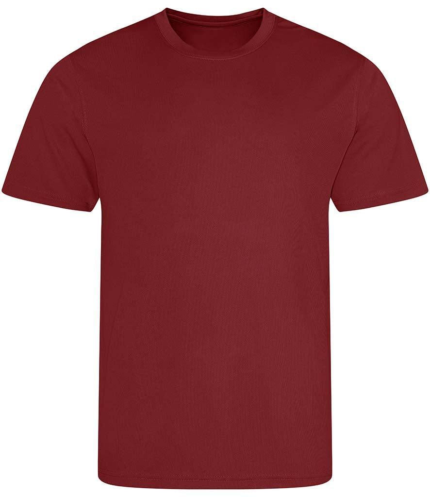 AWDis Cool T-Shirt in red hot chilli