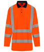 Pro RTX High Visibility Long Sleeve Polo Shirt