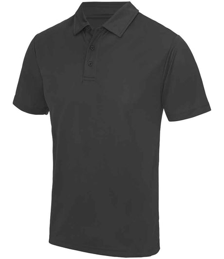 AWDis Cool Polo in charcoal
