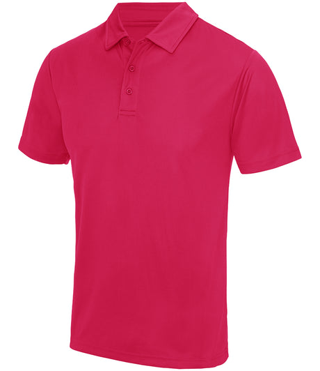 AWDis Cool Polo in hot pink