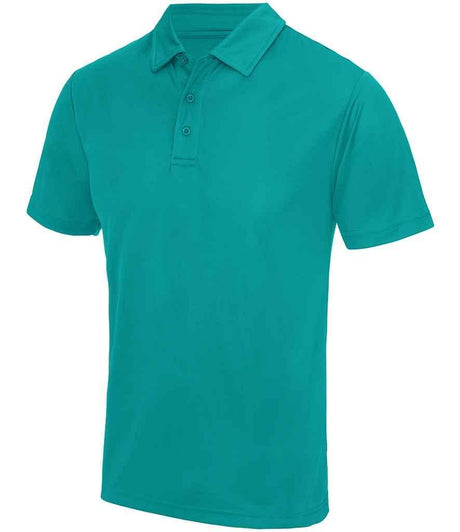 AWDis Cool Polo in turquoise blue