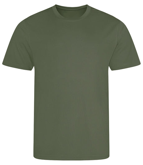 AWDis Cool T-Shirt in earthy green