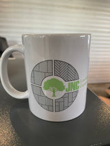 Close-up of vibrant sublimation print on ceramic mug