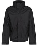 Regatta Dover waterproof insulated jacket in black with ash lining