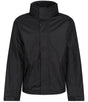 Regatta Dover waterproof insulated jacket in black with ash lining