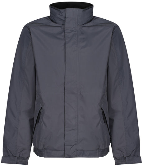 Regatta Dover waterproof insulated jacket in seal grey with black lining