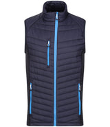 Regatta Navigate Hybrid Bodywarmer in navy with French Blue Front View