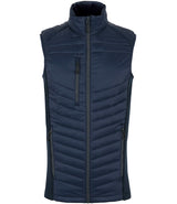 Regatta Navigate Hybrid Bodywarmer in 
navy with Seal Grey Front View