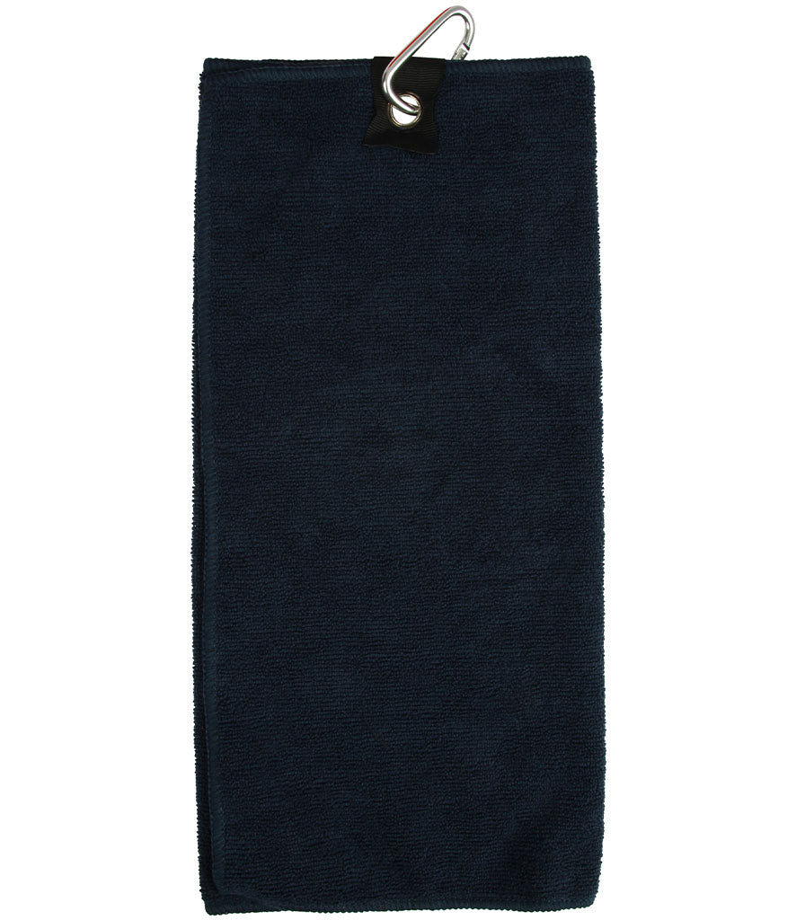 Towel City Microfibre Golf Towel in Navy