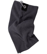 Towel City Microfibre Golf Towel in Steel Grey